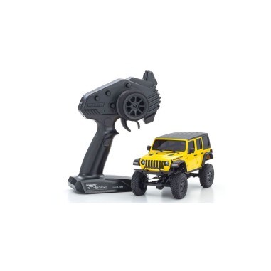 Kyosho Mini-Z 4x4 MX-01 Jeep Wrangler Unlimited Rubicon - Readyset - Jaune