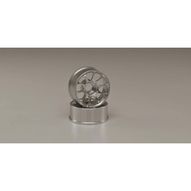 Kyosho Jantes CE28N Etroites - déport 1.0mm - Silver