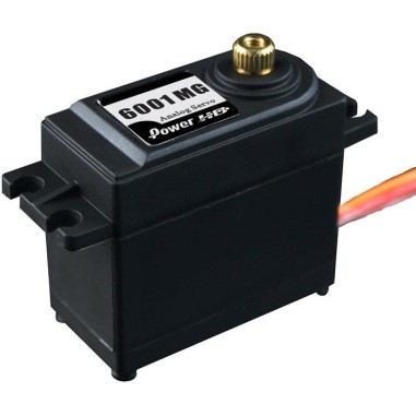 Power HD Servo HD-6001MG - 7.0kg - 0.14s sous 6.0V