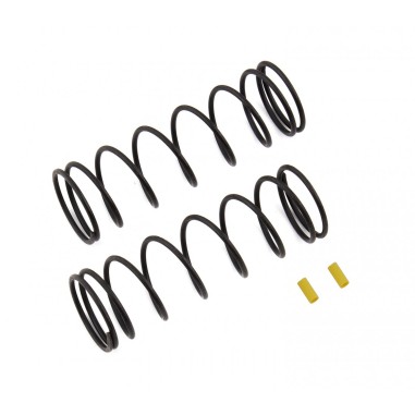 Team Associated Front Springs V2, yellow, 5.7 lb/in, L70, 8.5T, 1.6D - 2 pièces