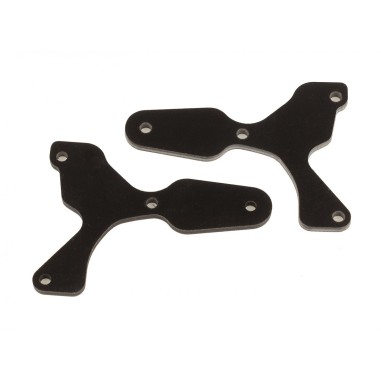 Team Associated RC8B4 FT Front lower suspension arm inserts - G10 - 2.0 mm - 2 pièces