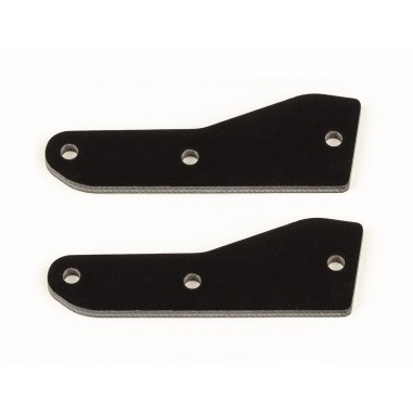 Team Associated RC8B4 FT Front upper suspension arm inserts - G10 - 2.0 mm - 2 pièces