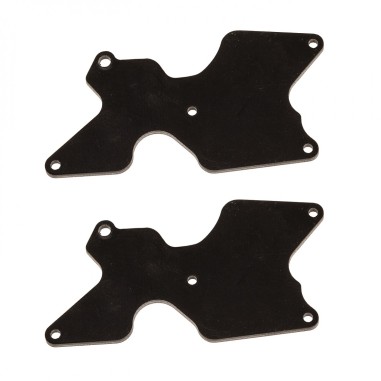 Team Associated RC8B4 FT Rear suspension arm inserts - G10 - 2.0 mm - 2 pièces